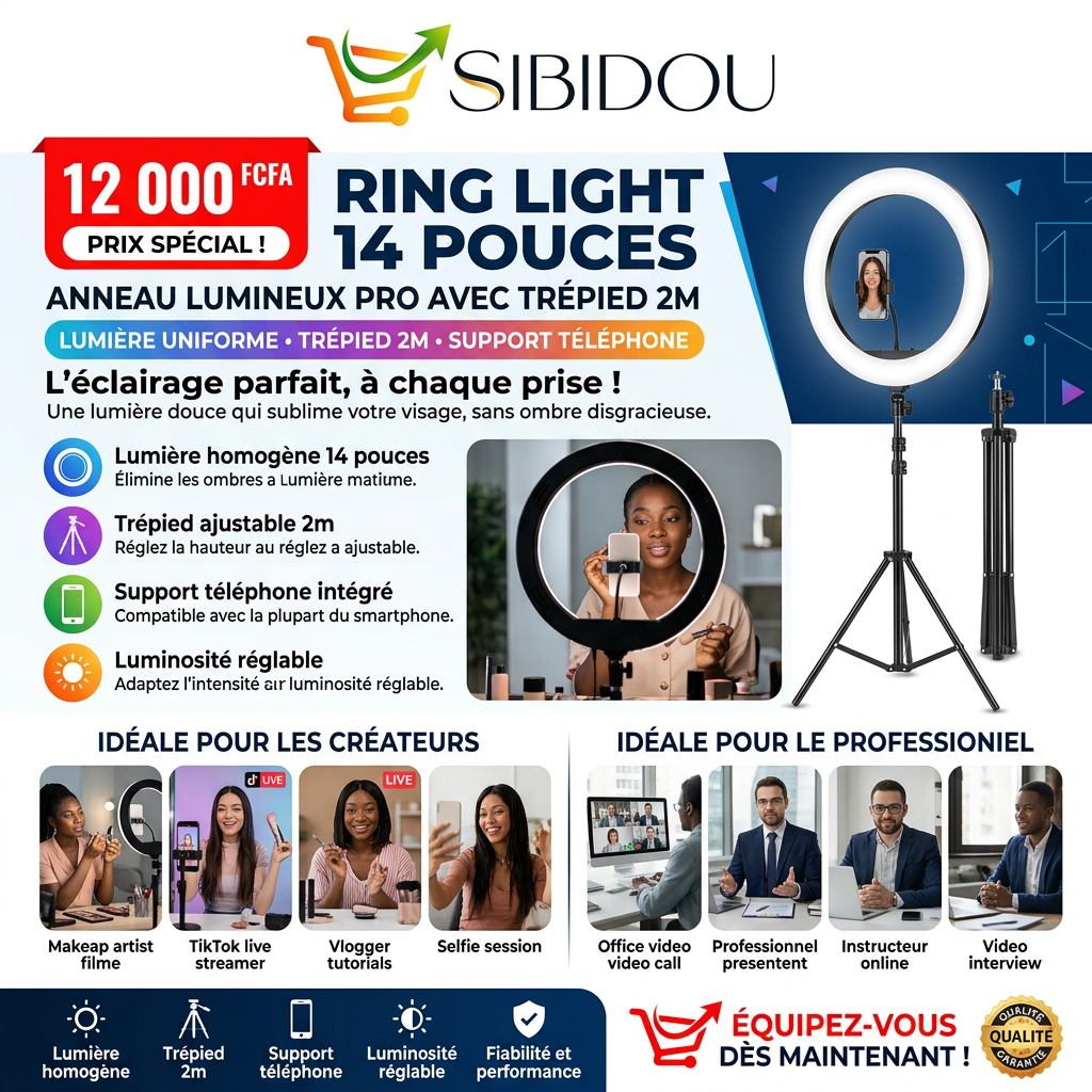 RING LIGHT 14 POUCES